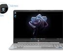 Notebook HP 15s fq5162TU i5 1235U/8GB/512GB/15.6"F/Win11/ (7C134PA)/Silver